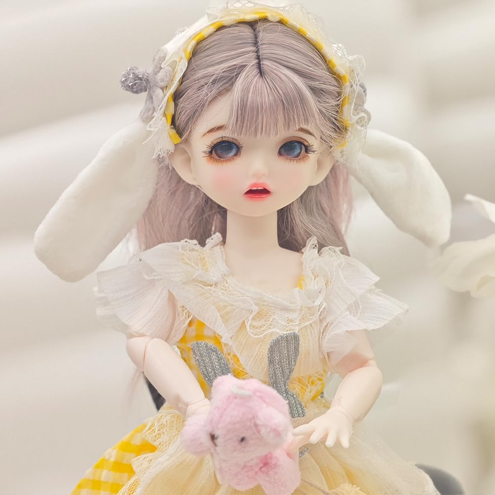 BJDドール フルセット Amazon | Meeler BJDドール フルセット 1/3 球体関節人形 女の子