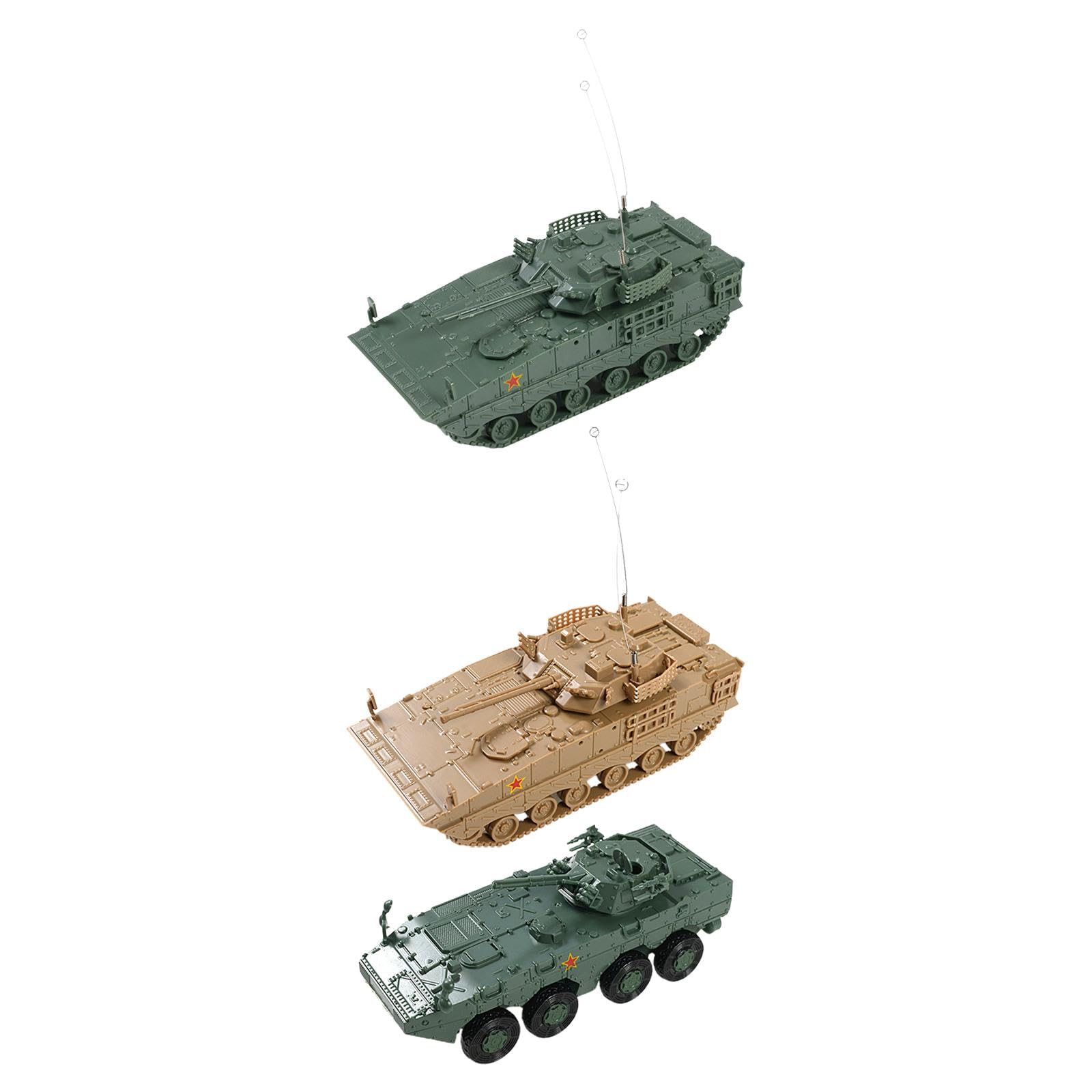ATORSE™ 1/72 4D Tank Model Chariot Model for Tabletop Decor 04A Chariot Green|Toys & Hobbies | Diecast & Toy Vehicles | Tanks & Military Vehicles-image-25