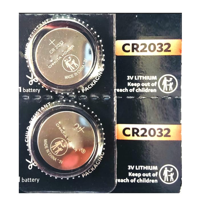 Dur@Cell CR2032 3V Lithium Coin Battery - Long Lasting Battery - 2 Count-image-42