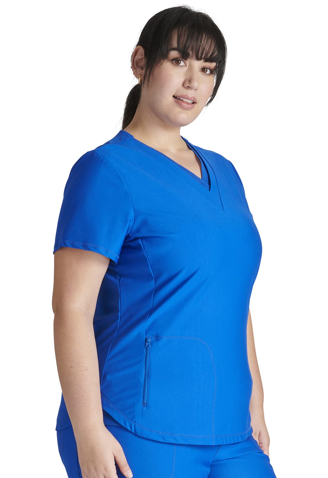 Cherokee Form CK843 - Camiseta quirúrgica para mujer con cuello en V