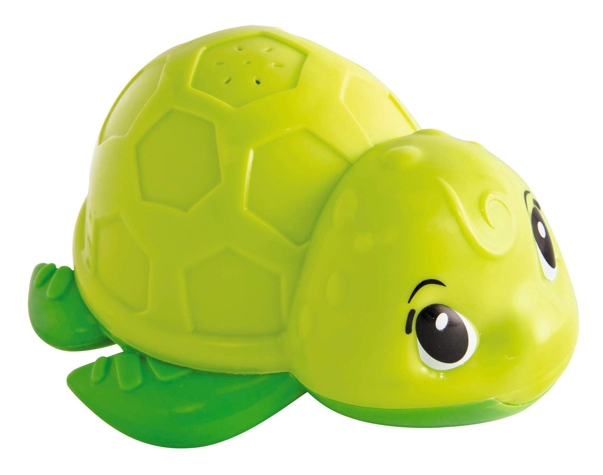Simba 104010013 - ABC bath turtle 11 cm, swims and splashes small fountain, baby toys, bathtub toys, from 12 months