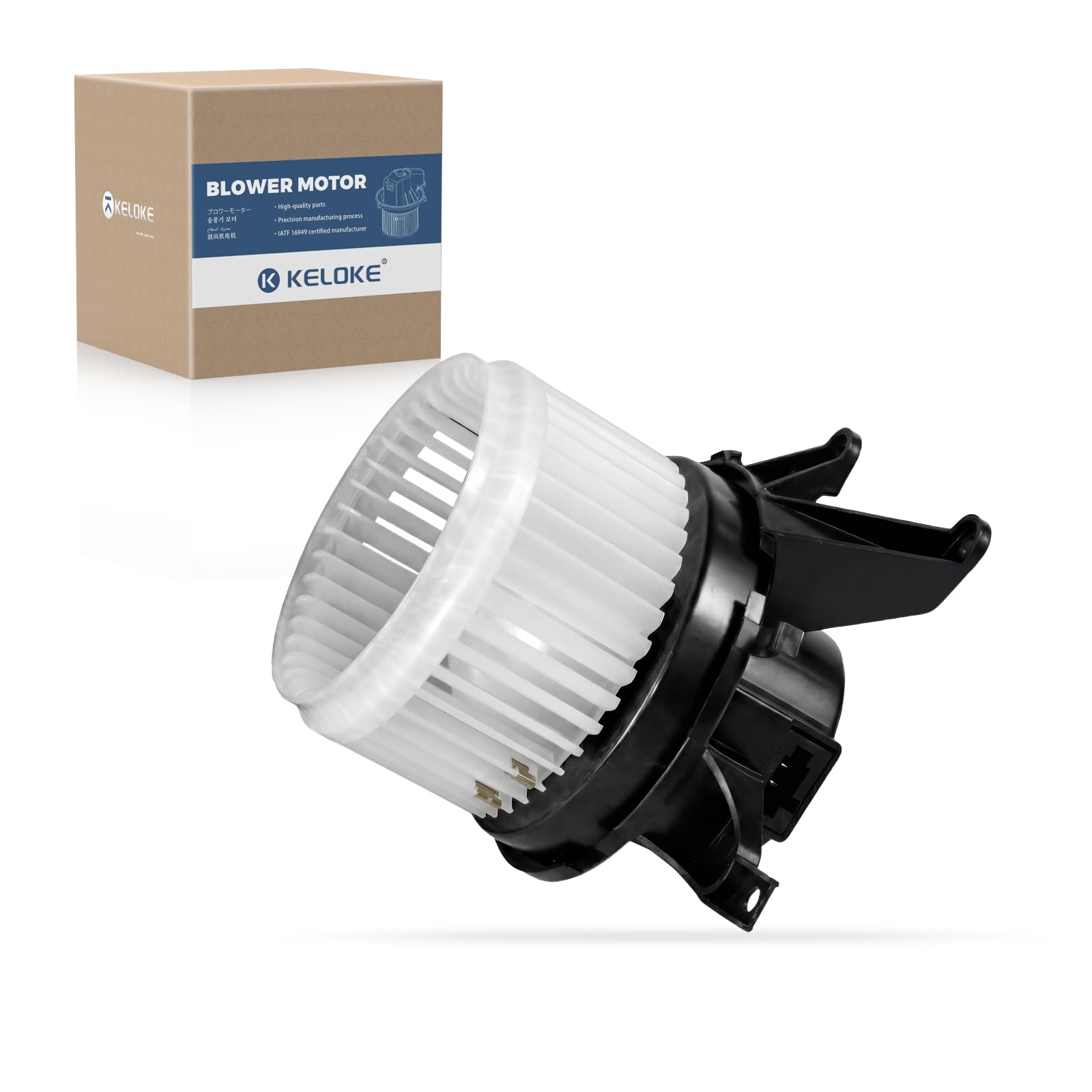 KELOKE Front HVAC Heater Blower Motor Fan Fit for Jeep &amp; Dodge &amp; Fiat