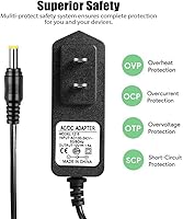 Vista 4 de Universal 12V Power Cord for Sony Blu-Ray DVD Player,AC Adapter for Sony BDP-S5200 BDP-S3200 BDP-S6700 BDP-S3500 BDP-S5700 Blu-Ray DVD