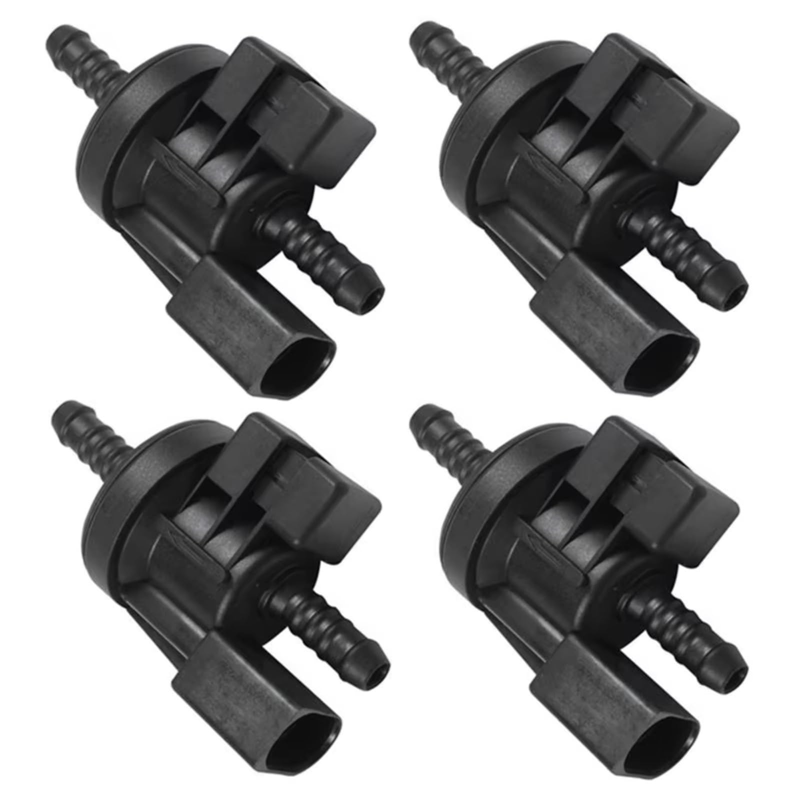 Nripqdc One Color Car Solenoid Valve Compatible With A8 For S8 2004-2011 For R8 4Pcs Solenoid Valve Fuel For Vapor Canister Purge Replacement Accessories 0280142431