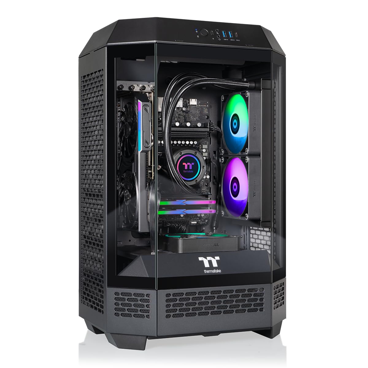 Amazon.com: Thermaltake LCGS Reactor 8796X Gaming Desktop (AMD