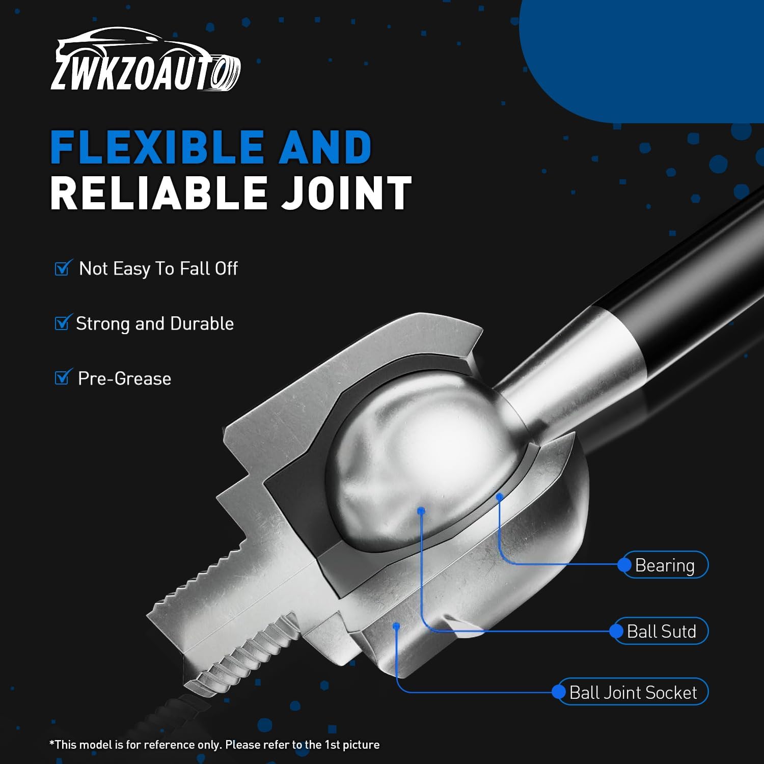 1 Pcs Front Left Outer Tie Rod Ends Tie Rods Suspension Steering for Ford F-250 Super Duty 6.2L 2011-2019, for Ford F-250 Super Duty 6.7L 2011-2019 Replace HC3Z3A131E