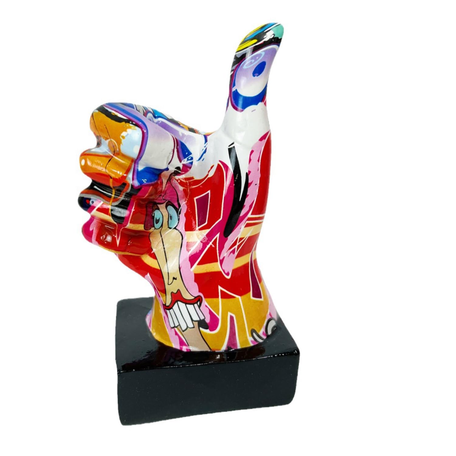 YABOYUGOColorful Gesture Sculpture (Colorful Thumbs Up)
