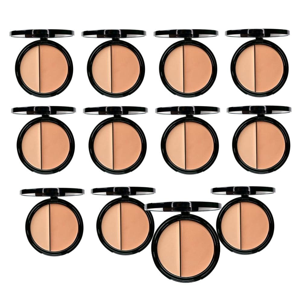 EVE PEARL HD Dual Foundation Full Coverage Foundation Set Long Lasting Everyday Non Greasy Lightweight Texture Makeup Set