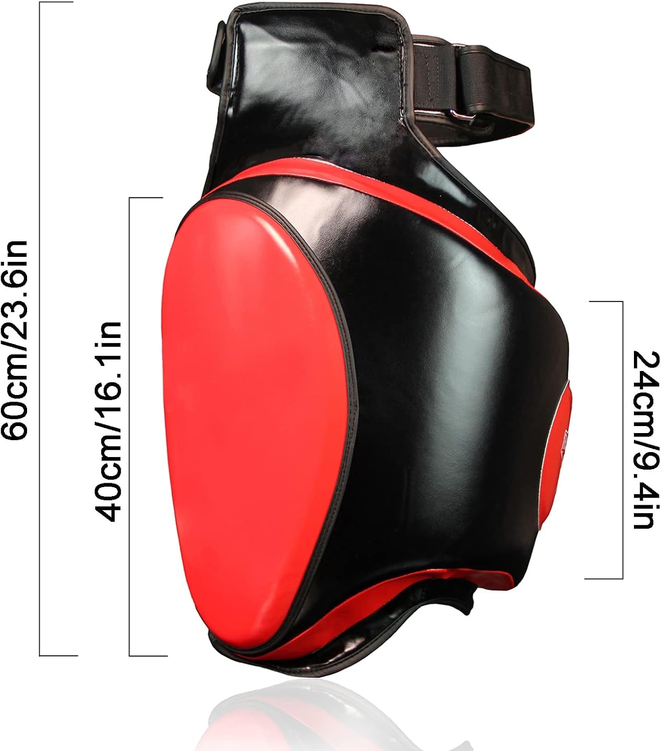 Protezioni Sportive per Cosce, Protezioni per Cosce Sportive MMA, Gambe per Calci con Cuscinetti per Cosce, Attrezzature per L'allenamento con Colpi Pesanti per MMA, UFC, Taekwondo, Muay TH