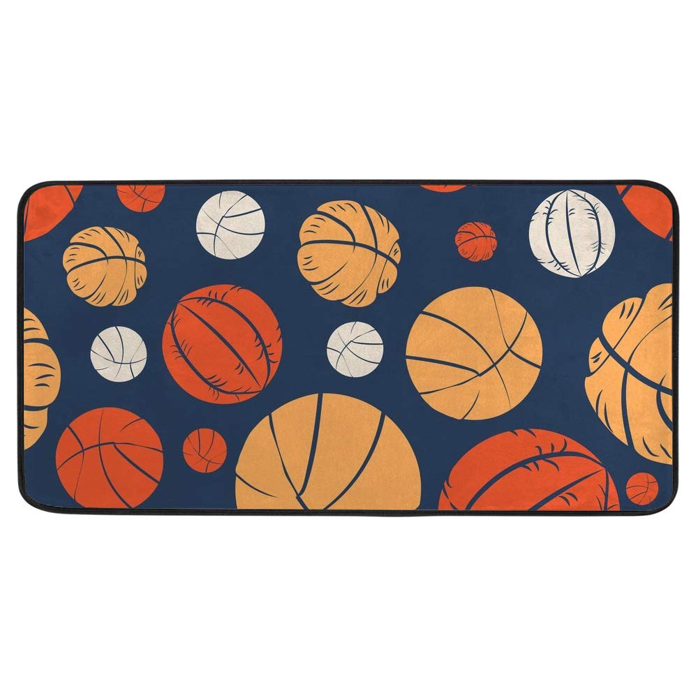 Tapis de cuisine antidérapant panda 100x50cm grand tapis de sol confortable lavable