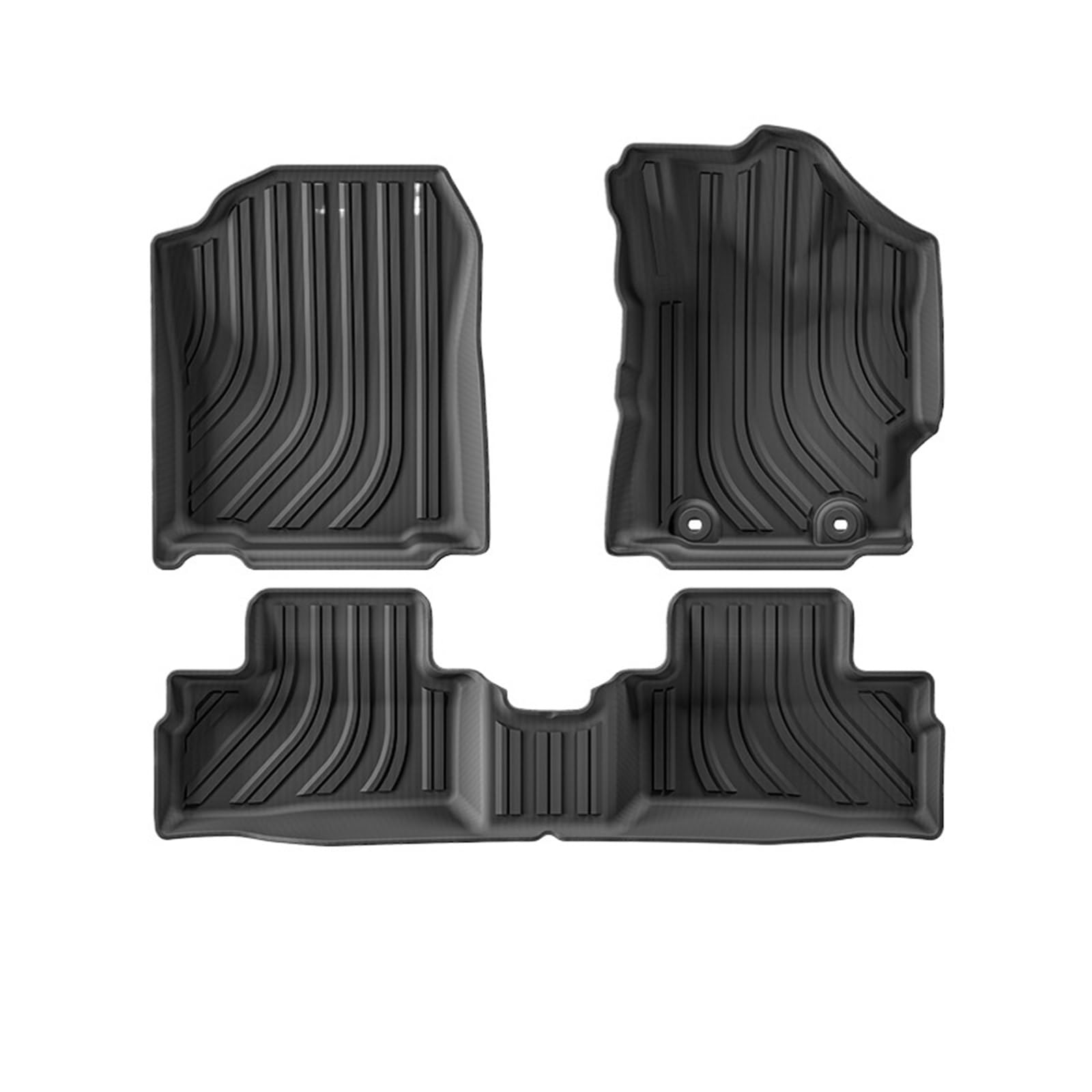 Custom TPE 3D Car Floor Mat Compatible with Toyota Yaris 4th 2019-2025 RHD LHD Fuel Waterproof Non-Slip Car