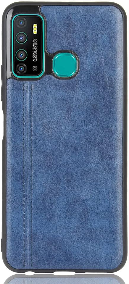 Phone Case for Infinix Hot 9, Case for Infinix Hot 9 Cow-Like PU Leather Style Protector Cover, Non-Slip Shockproof Cover for Infinix Hot 9 Case