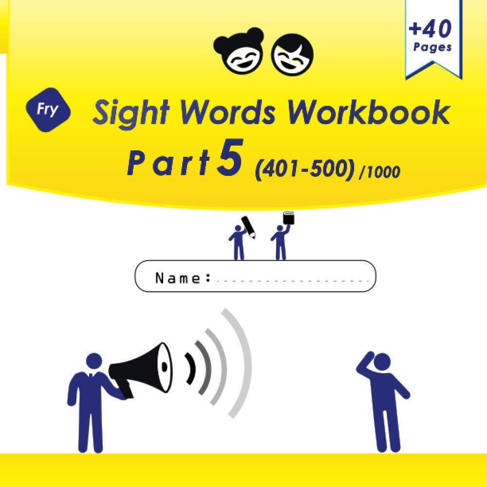 Fry Sight Words Workbook: Part 5/10 | 1000 sight words series | spelling workbook | 100 write and learn sight word practice | 8.5 x 8.5 inches (1000 Fry Sight Words)