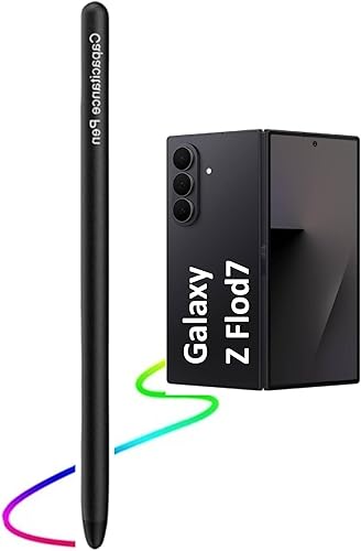 Lápiz óptico para Samsung Galaxy Z Fold 7 Pen, compatible con ambas pantallas, S Pen compatible con Galaxy Z Fold 7 Fold 6 Fold 5 Touch Screen