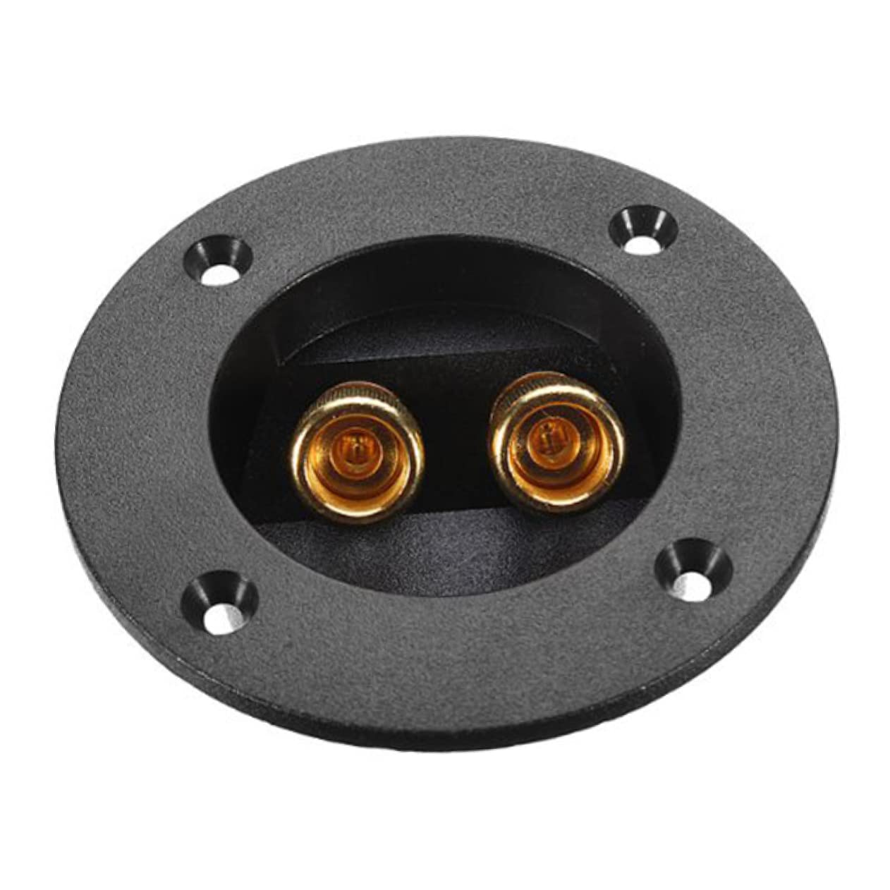 IWOWHERO 3Pcs Way Speaker Terminal Binding Post Connectors for Car Stereo Speaker Terminal Cups with Plated Secure Screw Type Connection for Subwoofer Boxes