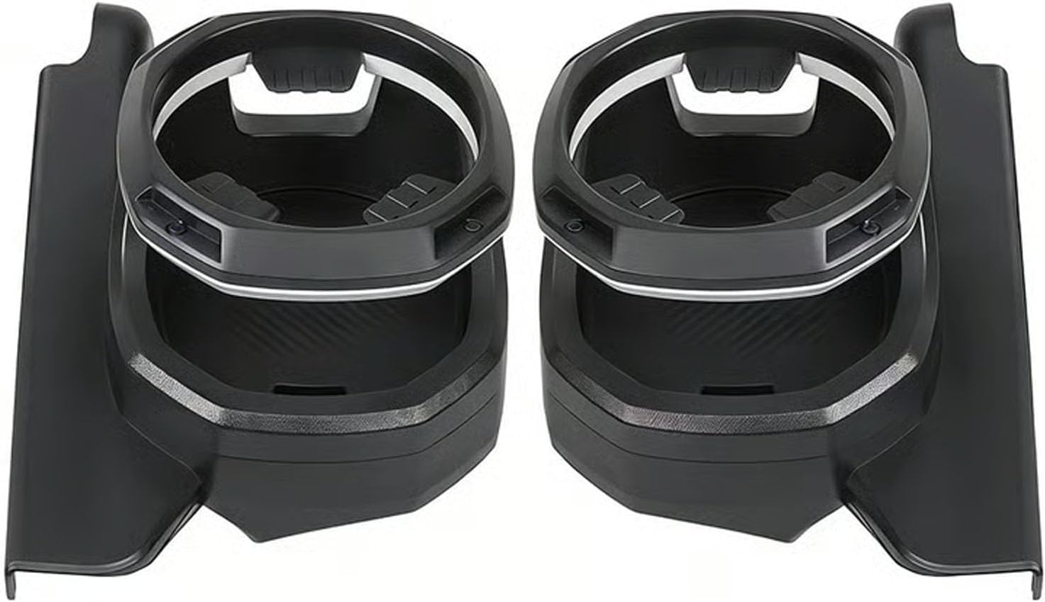 Door Cup Holder for Car Window, Hanging Window Cup Holder for Water Bottle, Adjustable Automotive Cup Holder, Universal Car Interior Accessory for Most Vehicles (Right + Left)