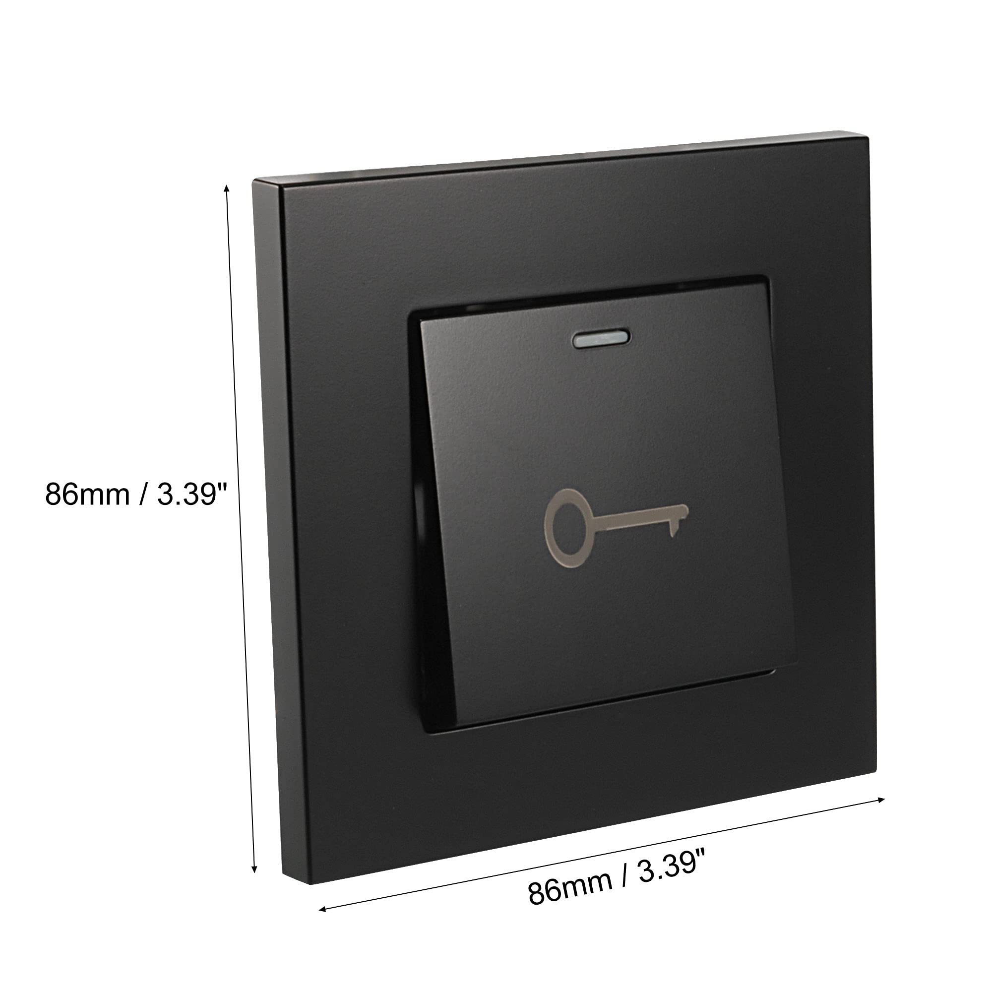 uxcell Push to Exit Button Switch Wall Mounted Resettable Square