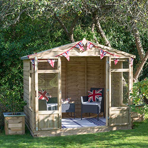 Forest Garden Forest Oakley Summerhouse 8 X 6, Pressure Treated - 6