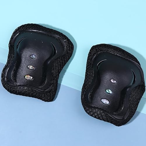 Miniatura 4 de Kisangel 6 uds. Accesorios de patinaje para adultos, accesorios de patinaje para adultos, coderas, coderas, equipo de protección para niños, equipo