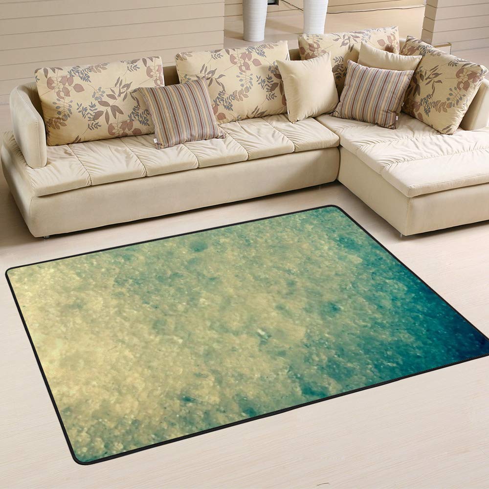 Tapis de grande taille Cheshongg pour salon : créez une ambiance bord de mer