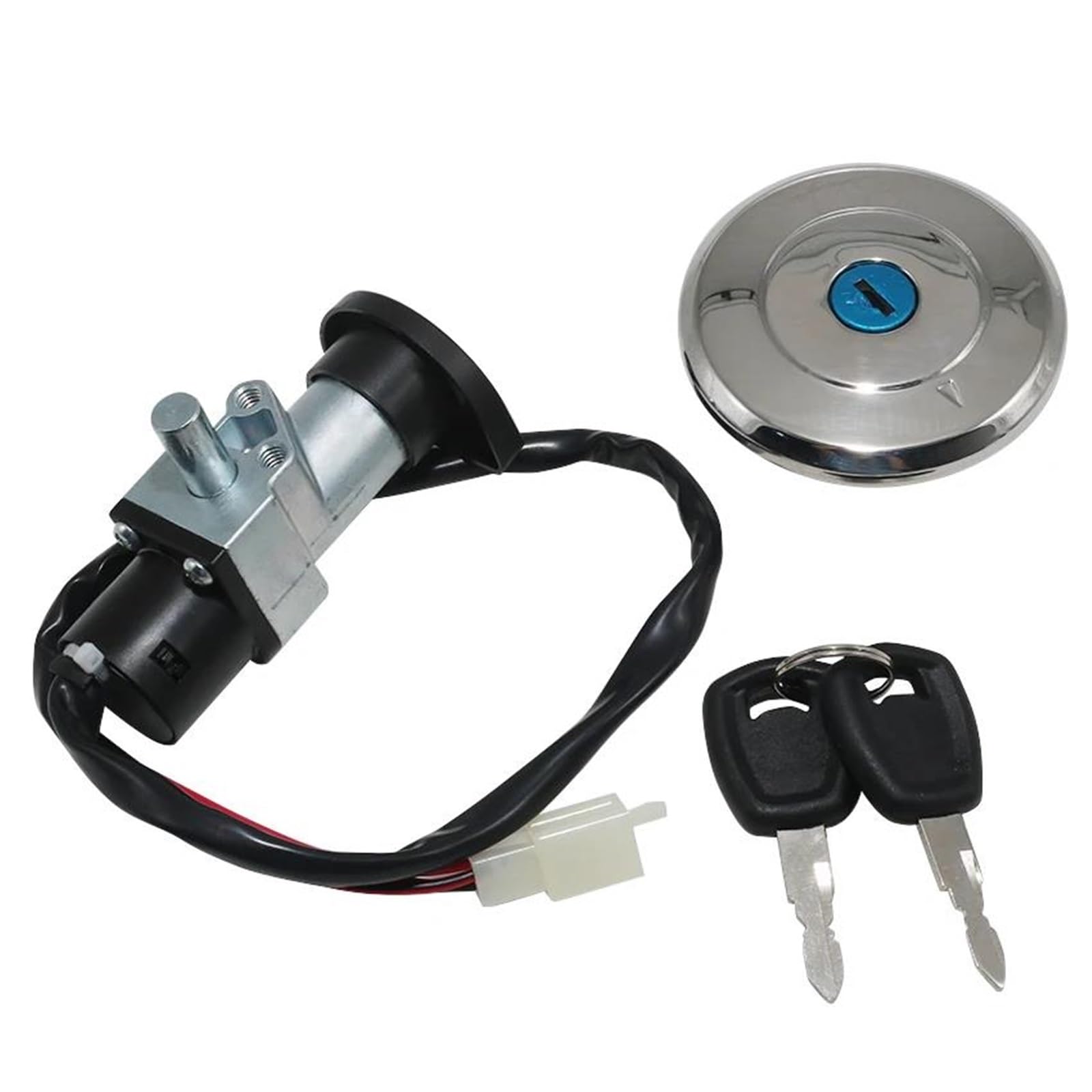 Bouchon de réservoir carburant moto pour Harley Davidson Street XG500 XG750 avec clés