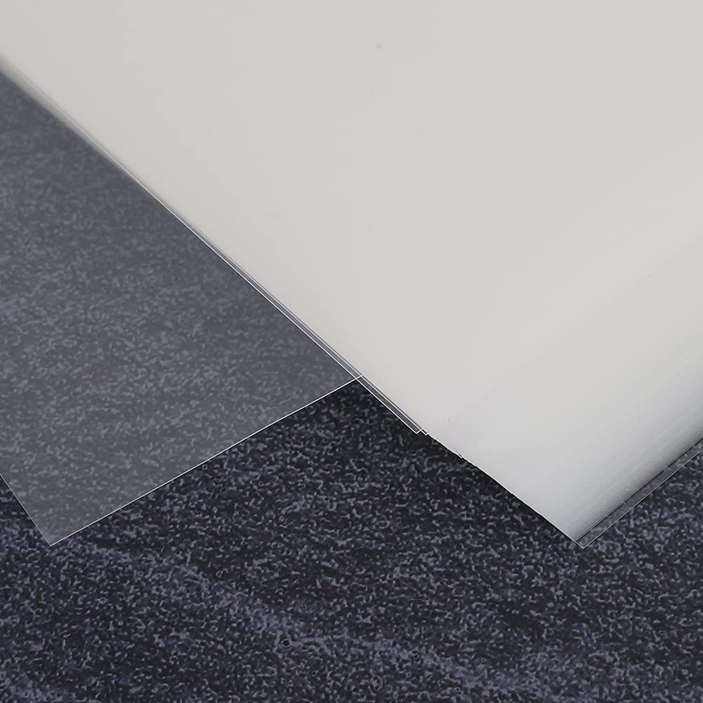 Film de couverture de reliure Transparent, fournitures de bureau, Surface sans rayures pour l'artisanat, 100 pièces