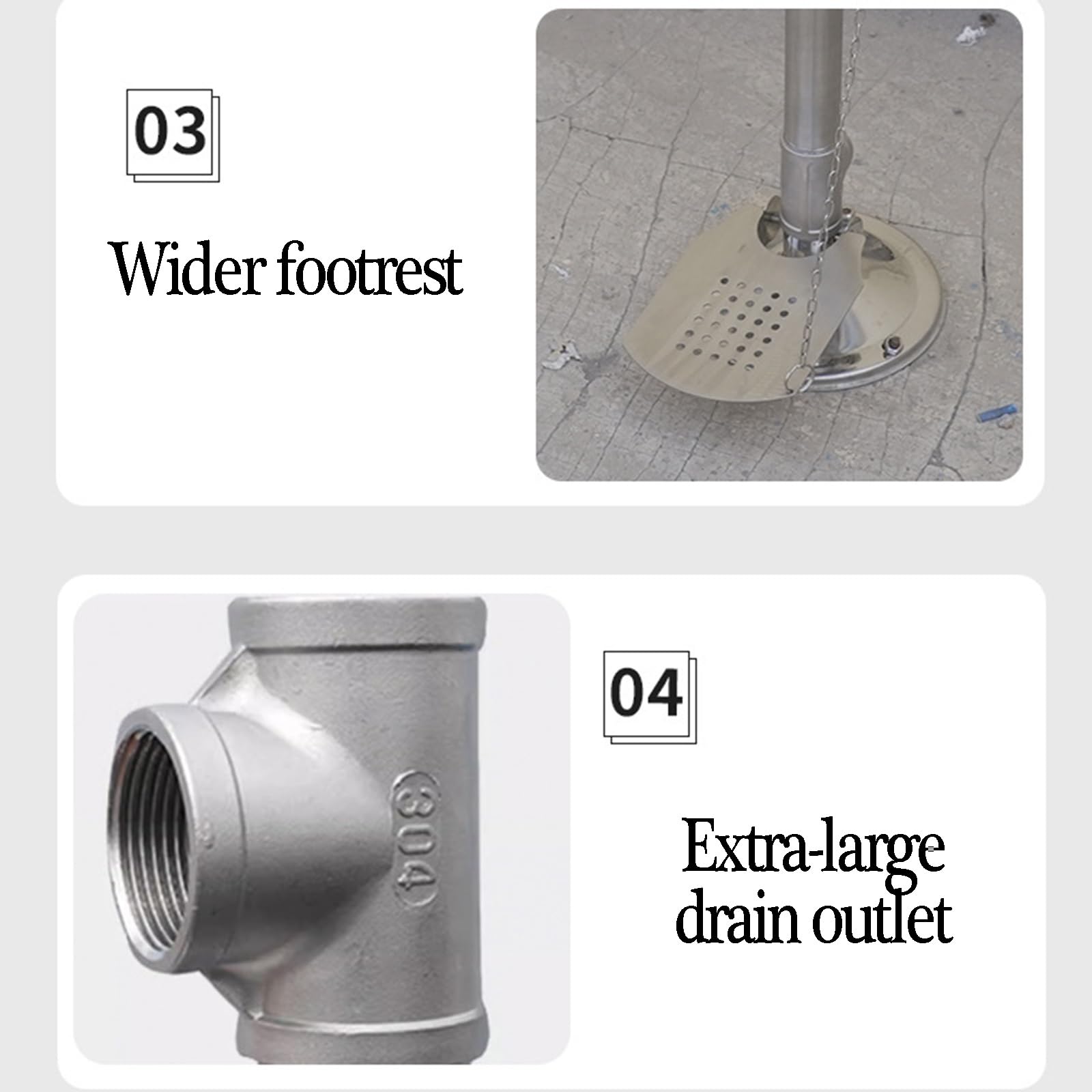 Station combinée de Lavage oculaire et de Douche, unité de Douche et de Lavage oculaire d'urgence, adaptée aux environnements industriels, commerciaux et de Laboratoire.,