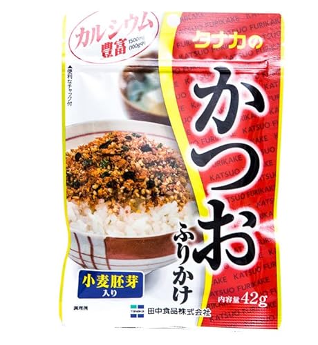 Tempero Para Arroz De Peixe Bonito Furikake Katsuo 42g Tanaka