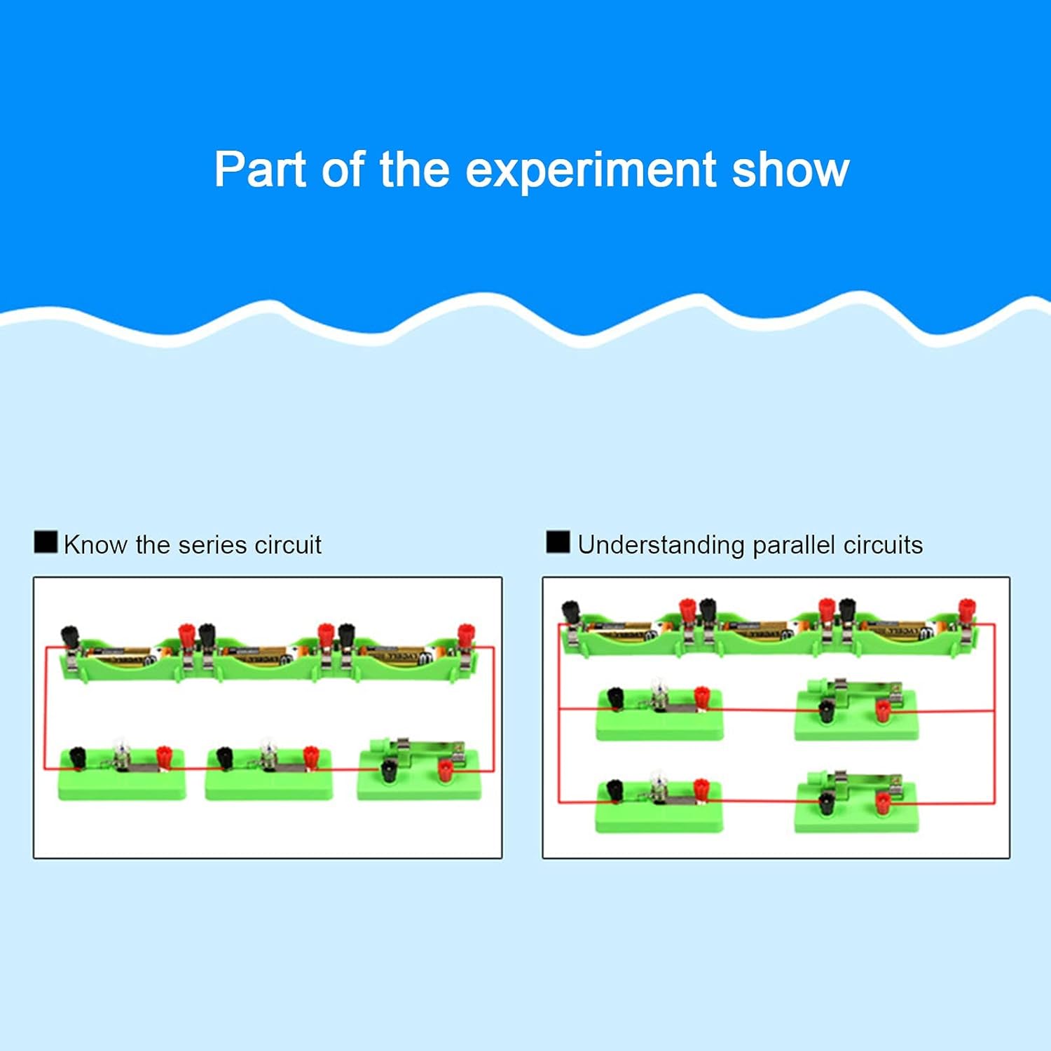 Multifunction Electromagnetic Experiment Box, Junior High School Physics Electrical Experiment Box, A Complete Set of Electrical Circuit Experiments