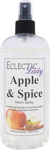 Spray para habitación de manzana y especias (doble fuerza), 2 onzas, sin colores artificiales, parabenos o conservantes, niebla aromática fragante