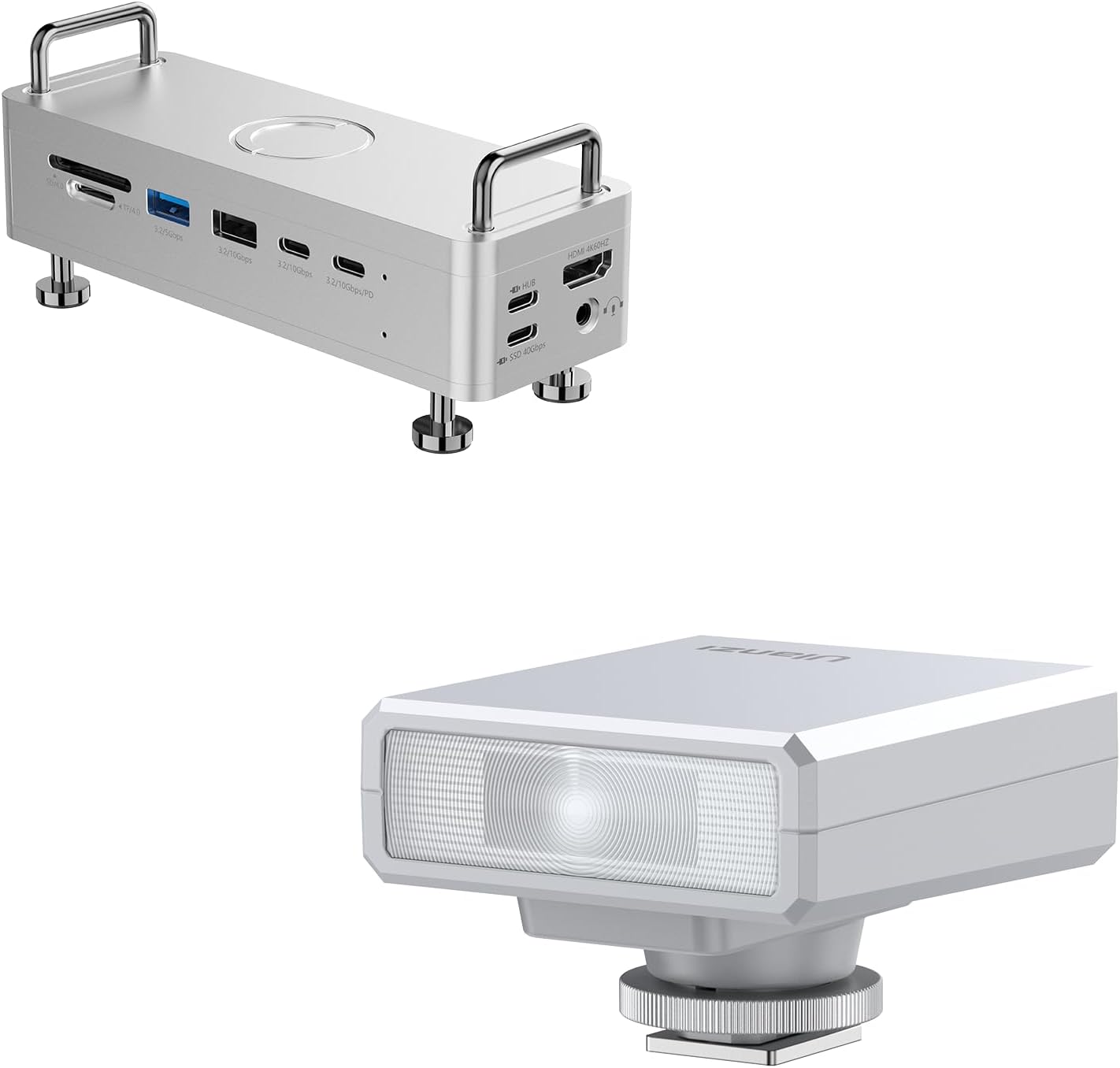 ULANZI QT03 Docking Station and ULANZI F12 Mini Flash