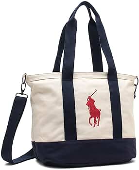 Polo Ralph Lauren トートバッグ ネイビー ビッグポニー 3 POLO RALPH LAUREN - POLObyRalphLauren(ポロラルフローレン