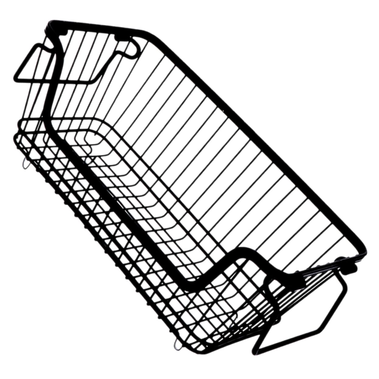 KOMBIUDA Metal Wire Storage Basket Iron Organizer for Fruits Bathroom Essentials and Snacks Multi-Functional Basket for Kitchen Bathroom and Home