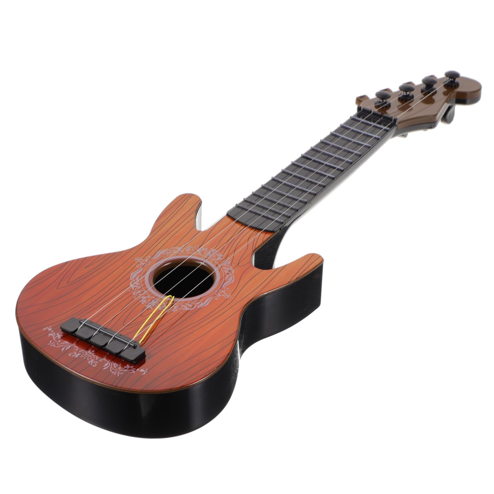 WOONEKY Musical Instrument Simulated Electric Guitar for Musical Enlightenment Rhythm Development Present for Birthdays and Learning Music