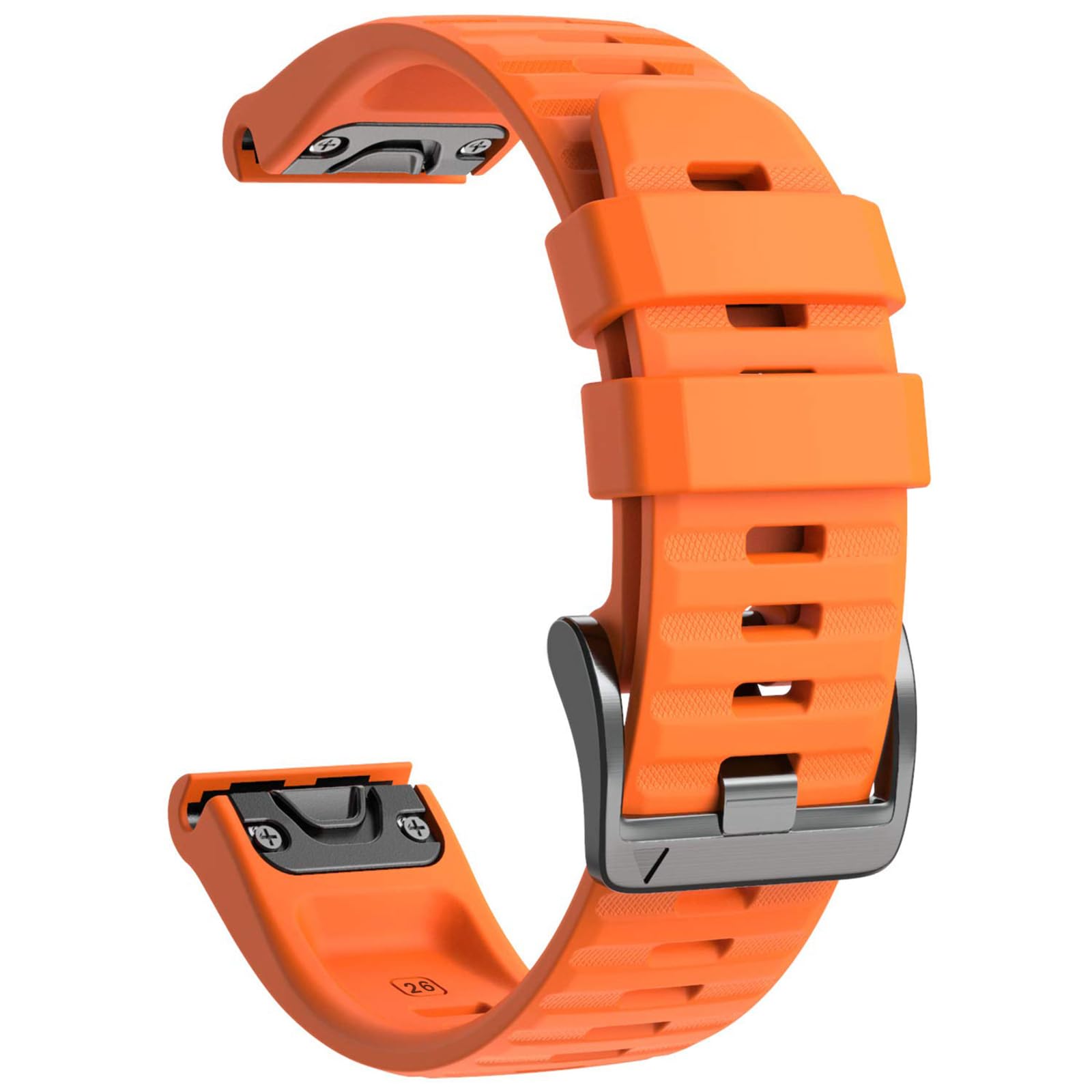 NotoCity Correa para Garmin fenix 6x/6x Pro, 26mm Correa para Garmin Fenix 5x/5x Plus/7x/7x Pro, Fenix 8/8 pro 51mm/3/3 HR Silicona Reemplazo Correas para, Quatix 7X, Epix Pro 51mm — view 10