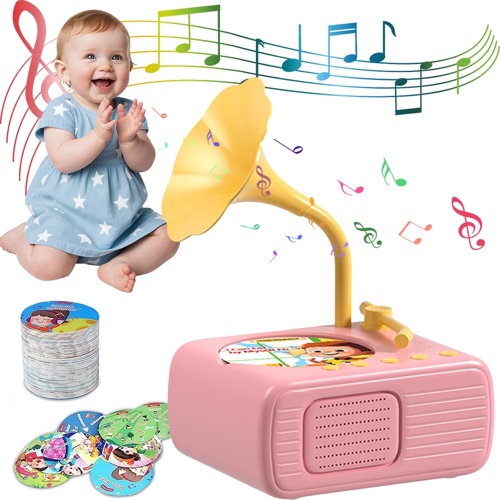 Story Lettore Musicale con 96 Carte – Giocattolo sensoriale per