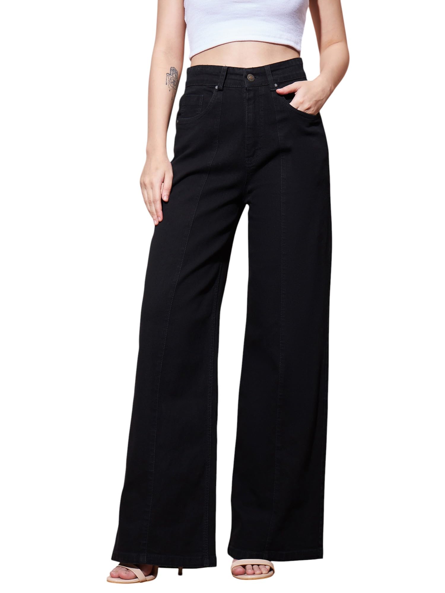 sassafras Women's Straight Jeans-picture-29