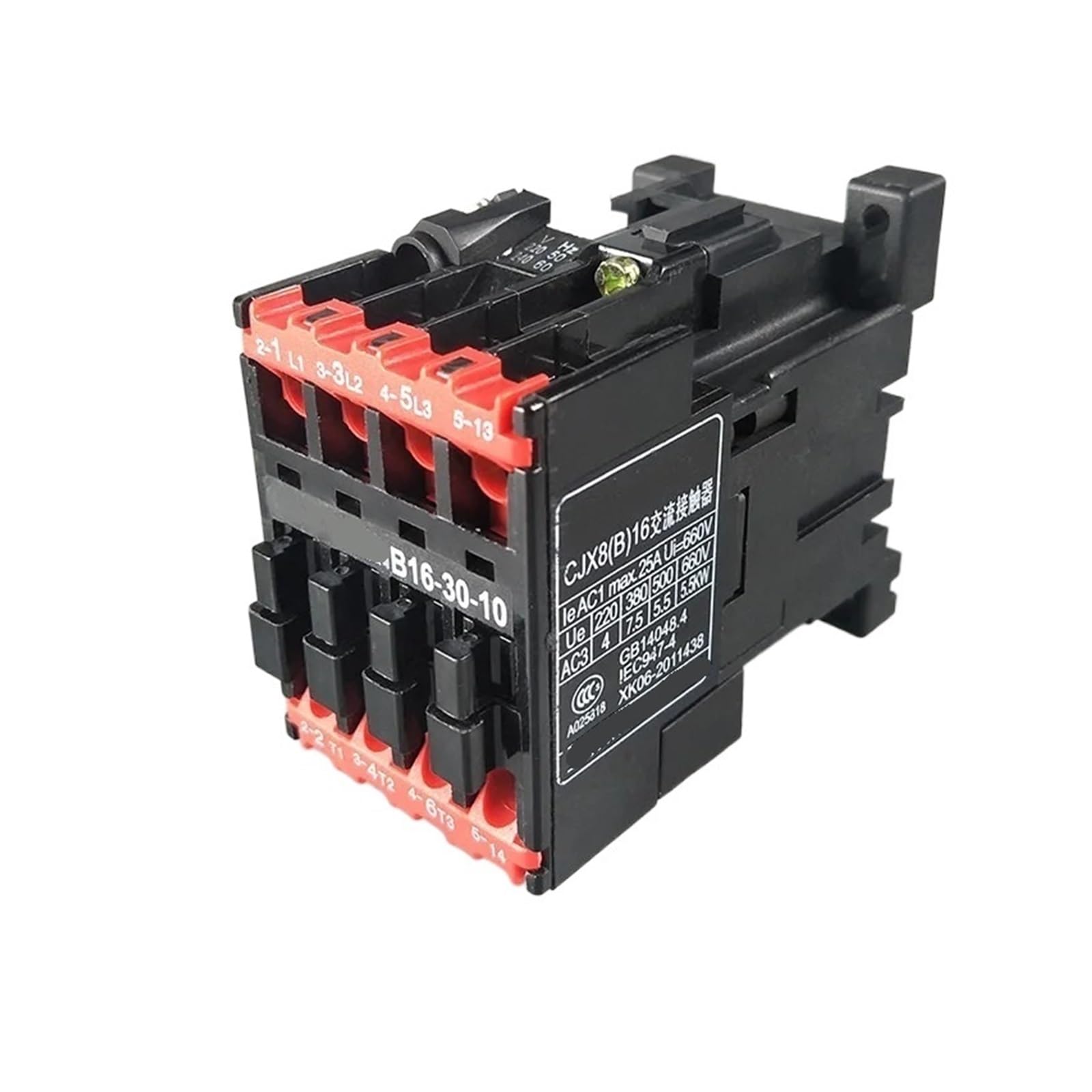 Contacteur 3 pôles 3NO 660V Ui avec bobine B16-30-10 220V 28A