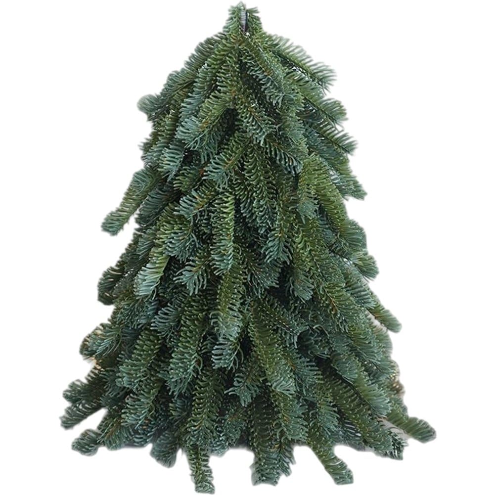 Sztuczna choinka na biurko, dekoracja na biurko, dekoracja biurka do domu, hotelu, sypialni, 40 cm