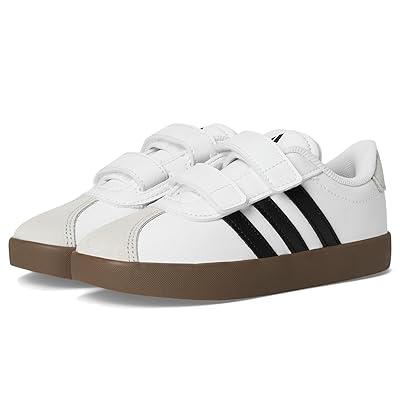 adidas Kids VL Court 3.0 (Toddler) Kids Shoes White/Black/Grey