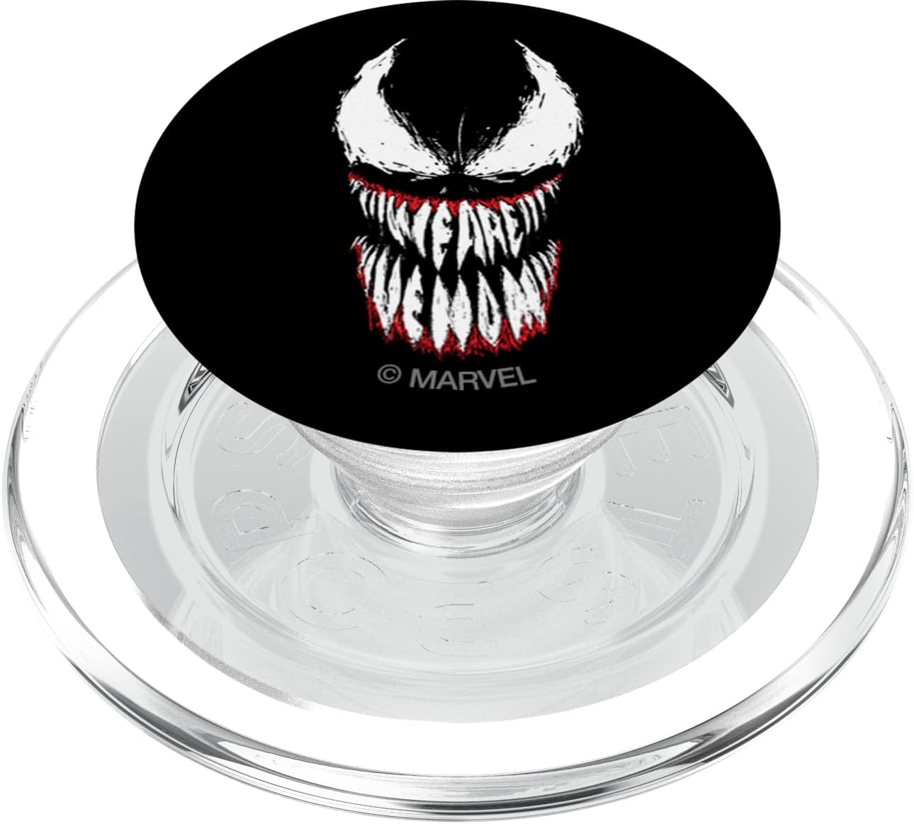 Marvel We Are Venom Face Grin PopSockets MagSafe PopGrip for iPhone