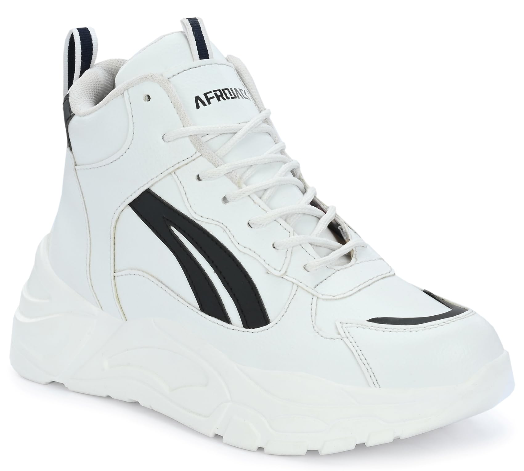 AFROJACK Womens Comfortable Casual Sneakers - White (B0CVQN4WBM) Amazon Price History, Amazon Price Tracker