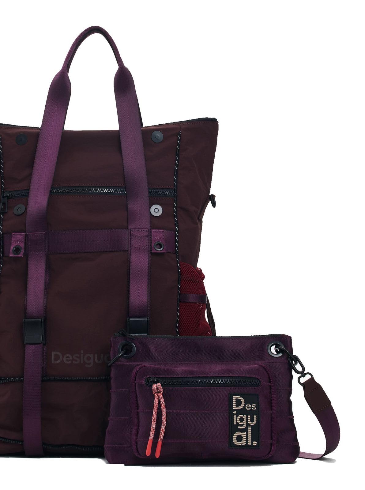 Desigual Zaino Donna Rosso One Size