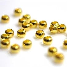 Présentoirs pour Bijoux Accessoires création Perles à écraser 4mm 200 pièces Doré
