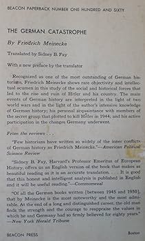 The German catastrophe: Reflections and recollections (Beacon The German catastrophe: Reflections and recollections (Beacon