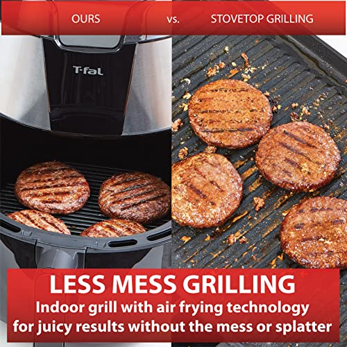 image for T-fal Easy Fry XXL Air Fryer & Grill Combo with One-Touch Screen, 8 Pr