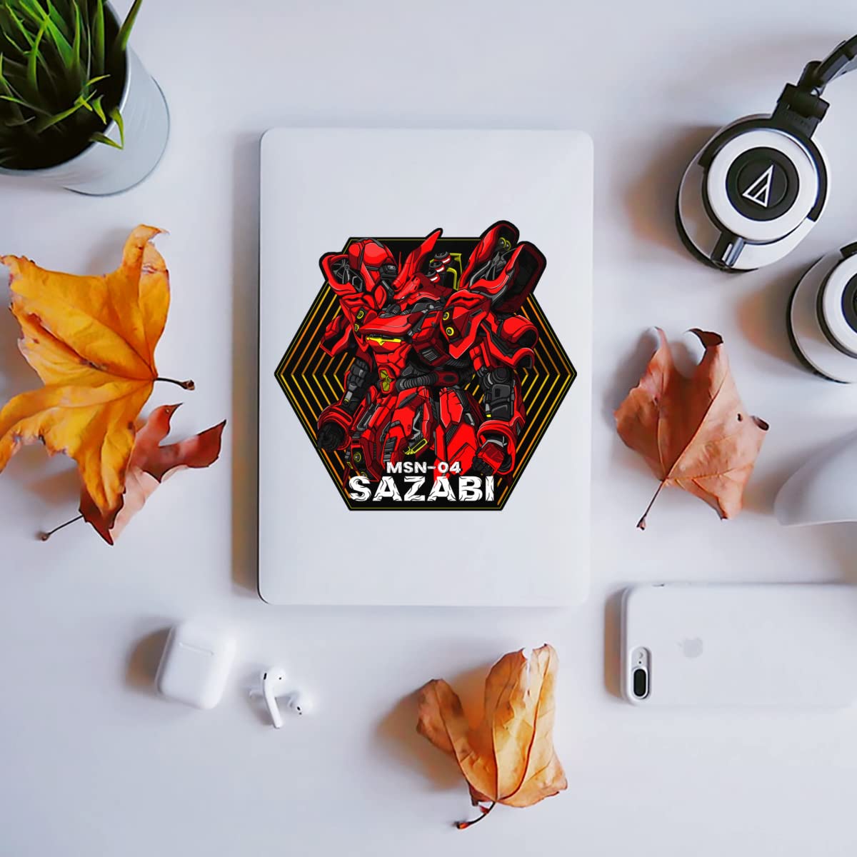 Amazon | クリスタルステッカー ネオ ジオンガンダム シャア サザビー