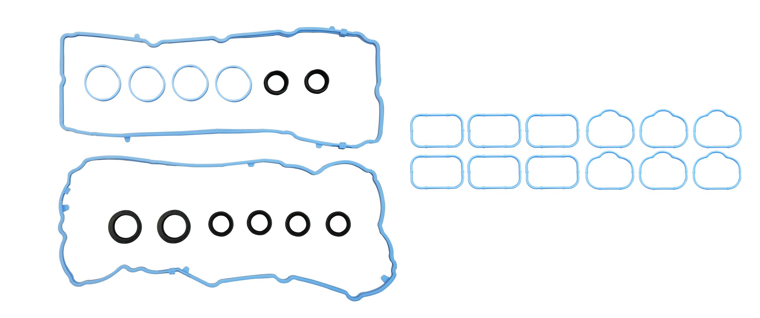 Image of VS50805R Engine Valve Cover Gasket & Intake Manifold Gasket Replace 5184596AE Fit for Chrysler 200 300 Dodge Avenger Challenger Charger Durango Jeep Cherokee Wrangler JK Ram 1500 ProMaster 2011-2020