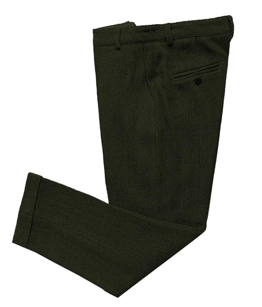 【60s】Vintage WoolTweed Trousers Talonzip s-l400.jpg