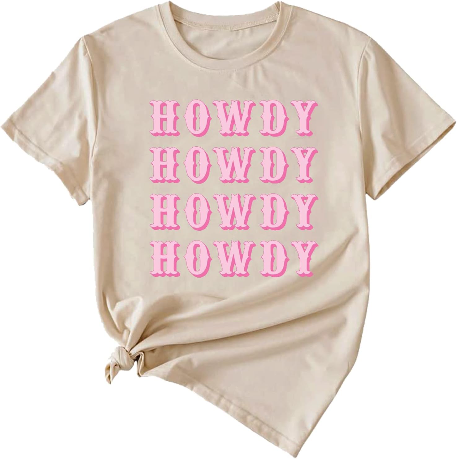 Howdy T-Shirt Cowgirl Women Rodeo Hat Southern Western Country Music Casual Short Sleeve Shirts Graphic Top Tees - Image 6